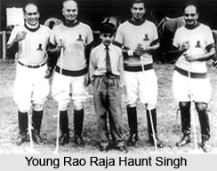 Rao Raja Hanut Singh, Indian Athlete