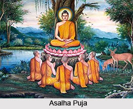 Asalha Puja, Buddhist Ceremony