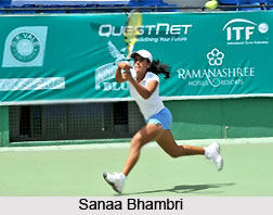 Sanaa Bhambri, Indian Tennis Player