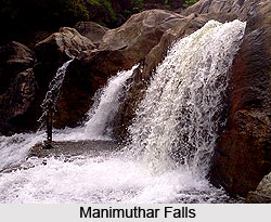 Manimuthar Falls, Tirunelveli district, Tamil Nadu