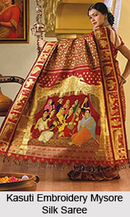 Mysore Silk Sarees, Sarees of South India