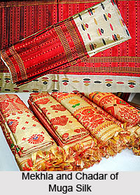 Muga Silk Sarees, Sarees of East India
