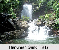 Hanuman Gundi Waterfalls, Kudremukh, Karnataka
