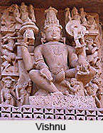 Deities in Khajurao temple, Madhya Pradesh