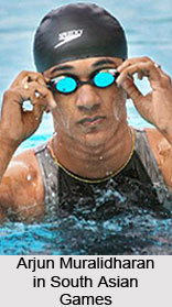 Arjun Muralidharan, Indian Swimmer