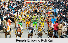 Puli Kali, Thrissur District, Kerala