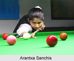 Arantxa Sanchis, Indian Snooker Player