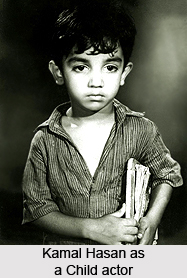 Kamal Hassan as a Child Actor, Indian Actor