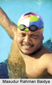 Masudur Rahman Baidya, Indian Swimmer