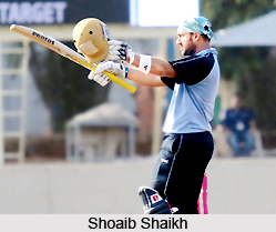 Shoaib Shaikh, Indian Cricketer