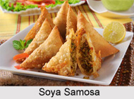 Soya Samosa, Indian Snacks