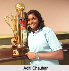 Aditi Chauhan, Indian Football Player