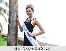 Gail Nicole Da Silva, Indian Beauty Pageant Winner