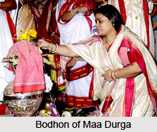 Bodhon, Rituals of Durga Puja