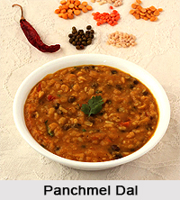 Panchmel Dal, Rajasthani Cuisine