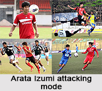 Arata Izumi, Indian Football Player