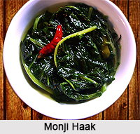 Monji Haak, Kashmiri Cuisine