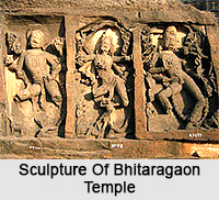 Sculpture Of Bhitaragaon Temple, Indian Sculpture