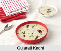 Gujarati Kadhi, Gujarati Cuisine