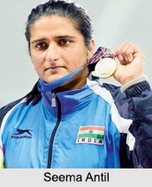 Seema Antil, Indian Discus Thrower