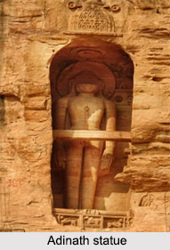 Adinath Statue, Gopachal Parvat, Madhya Pradesh