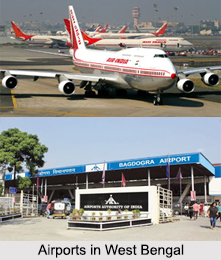 Airports in West Bengal, Indian Airports