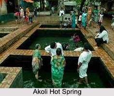 Akoli Hot Spring, Thane District, Maharashtra