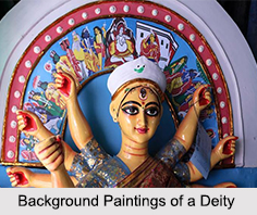 Background Painting of a Deity