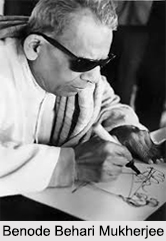 Benode Behari Mukherjee, Indian Painter
