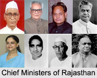 Chief Ministers of Rajasthan