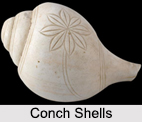 Conch Shell, Symbols in Hindu Iconography