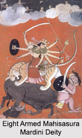 Iconography of Mahisasura Mardini, Religious Iconography in India