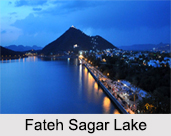 Fateh Sagar Lake, Udaipur, Rajasthan