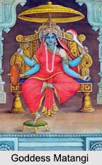 Goddess Matangi, Ten Mahavidya, Indian Goddess