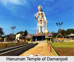 Hanuman Statue of Damanjodi, Odisha