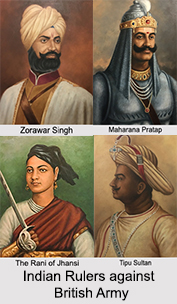 Indian Rulers against British Army