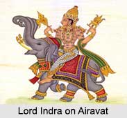 Lord Indra, God of Rain, Hindu God