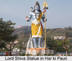 Lord Shiva Statue, Har ki Pauri
