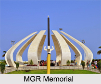 MGR Memorial, Marina Beach, Chennai