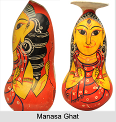 Manasa Ghat, Clay Crafts of West Bengal