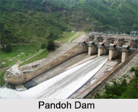 Pandoh Dam, Mandi District, Himachal Pradesh
