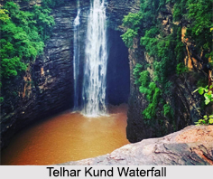 Telhar Kund Waterfall, Kaimur
