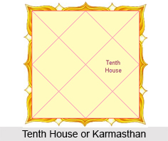 Tenth House or Karmasthan, Horoscope