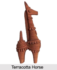 Coloured Terracotta Dolls, West Bengal