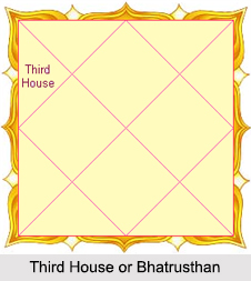 Third House or Bhatrusthan, Horoscope