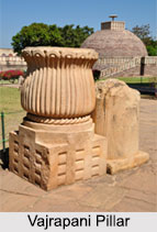 Vajrapani Pillar at Sanchi