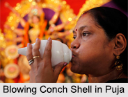 Conch Shell, Symbols in Hindu Iconography