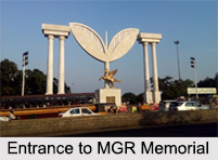 MGR Memorial, Marina Beach, Chennai