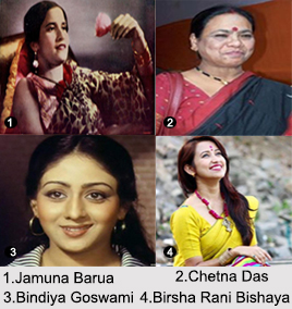 Assamese Film Actresses, Indian Cinema