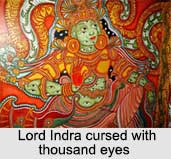 Lord Indra, God of Rain, Hindu God